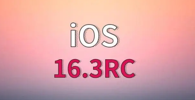 天元苹果手机维修分享iOS 16.3 RC版升级_iOS 16.3 RC版一键刷机教程 
